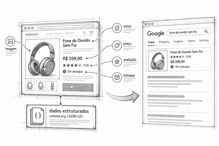 Leia mais sobre o artigo Dados estruturados de SEO: melhore a visibilidade do seu site nos resultados da pesquisa orgânica
