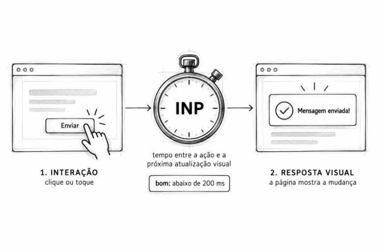 Leia mais sobre o artigo Interaction to Next Paint (INP): prepare-se para a nova métrica Core Web Vitals