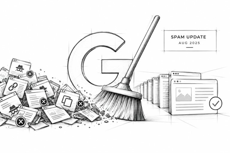Leia mais sobre o artigo Google August Spam Update 2025: o que está rolando e como se preparar