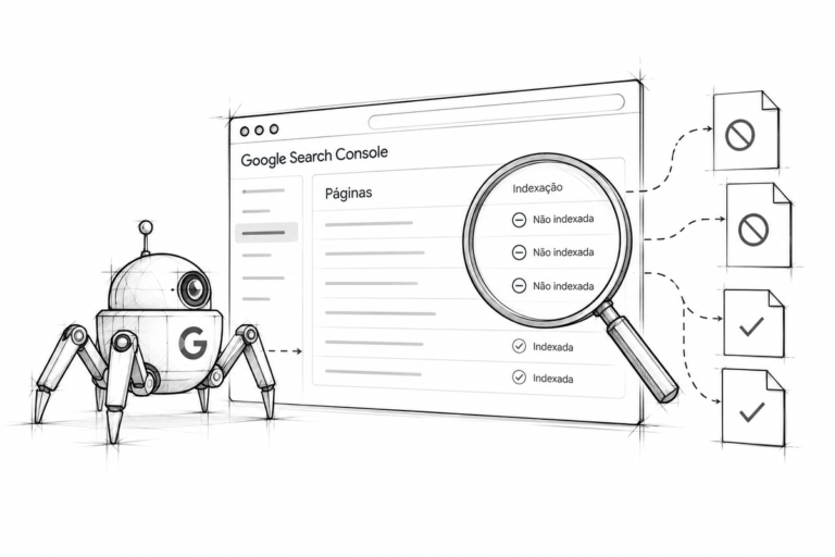 Leia mais sobre o artigo Páginas não indexadas no Google Search Console: 8 motivos e como resolver